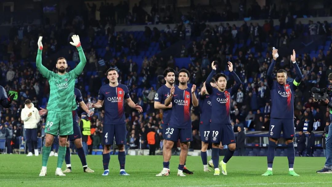 包含大巴黎主场大胜巴塞罗那，巴萨遭遇败仗的词条