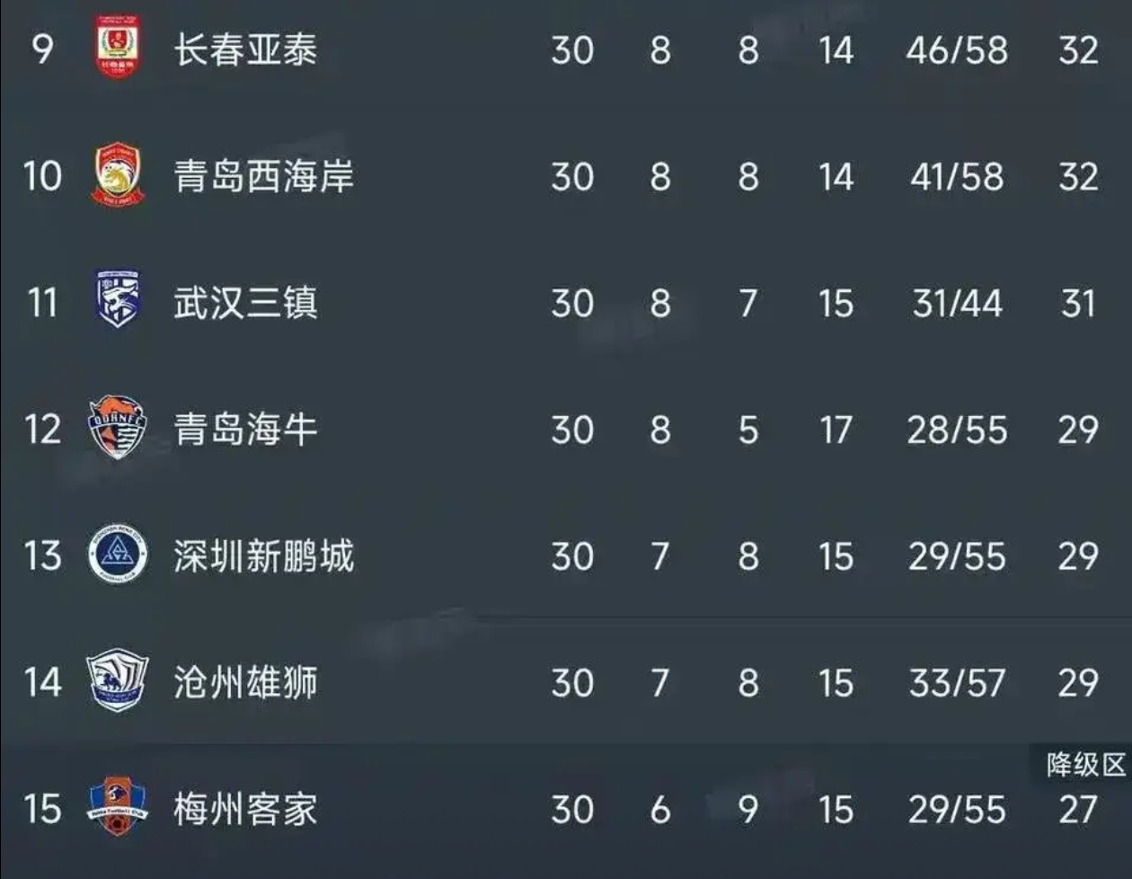 泰达客场败给申花，中超保级压力继续增加的简单介绍