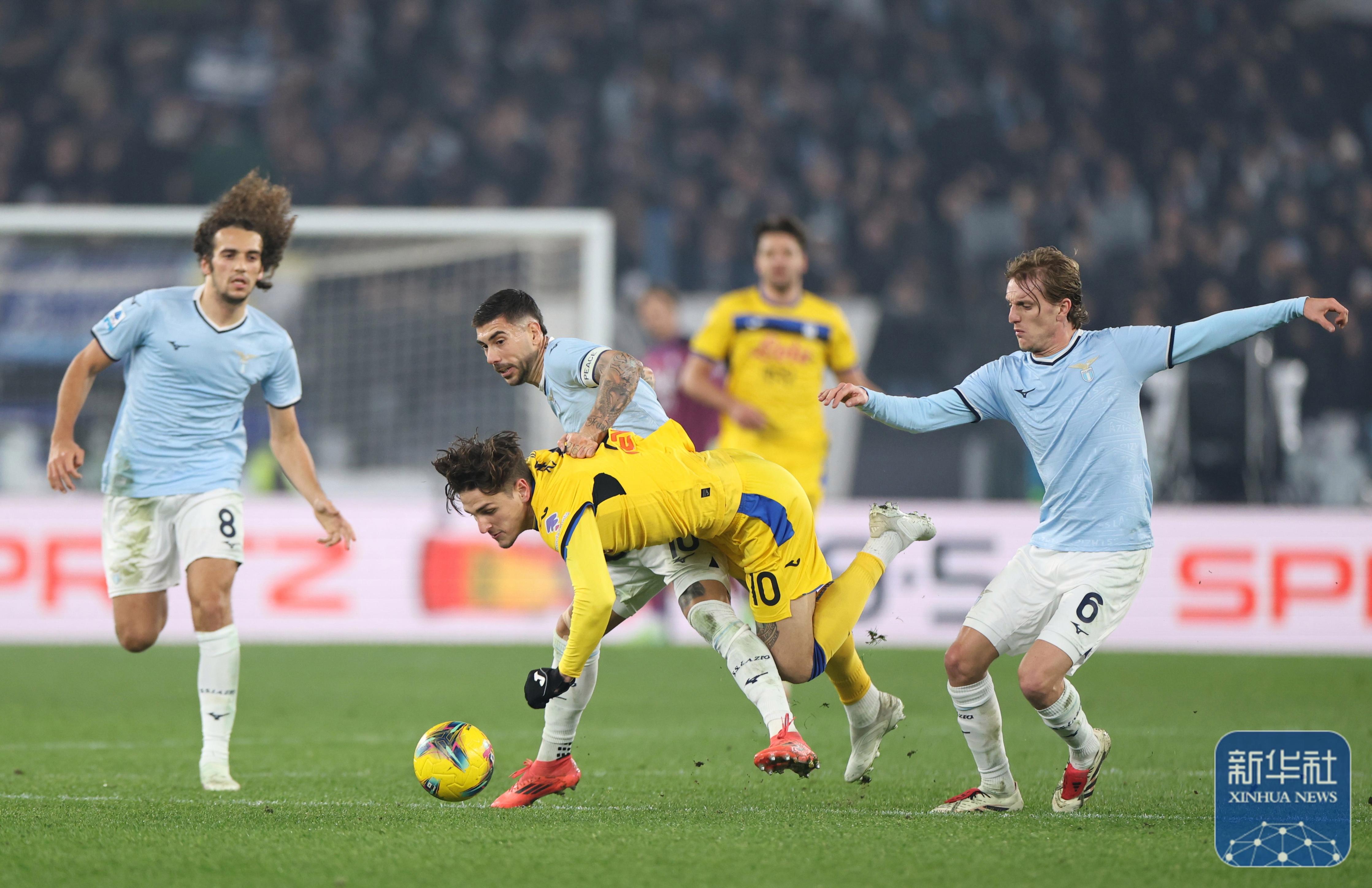 竞争激烈：拉齐奥压胜亚特兰大登顶积分榜的简单介绍